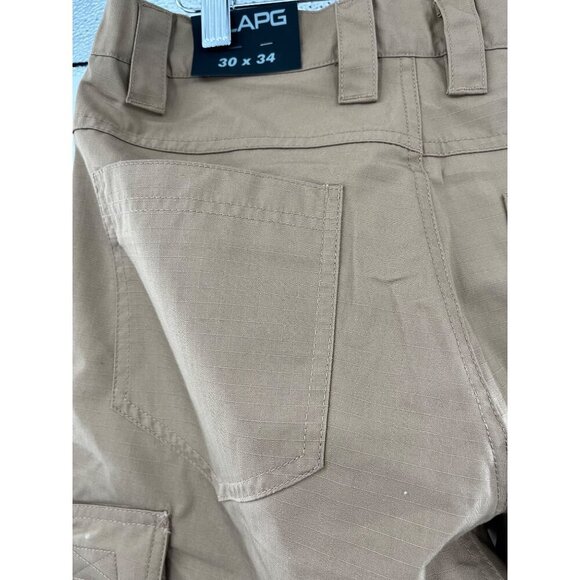 LA Police Gear Urban Ops Tactical Pants 30W/34L Coyote Brown Teflon Fabric Prote - Picture 12 of 14